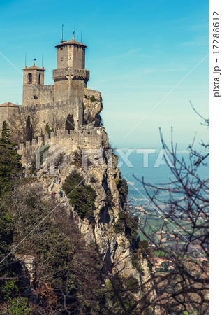 Rocca della Guaita fortress in San Marino Rocca della Guaita fortress in San Marino 17288612