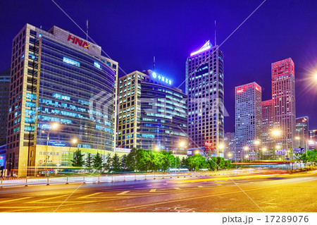 Evening, night modern Beijing Evening, night modern Beijing 17289076