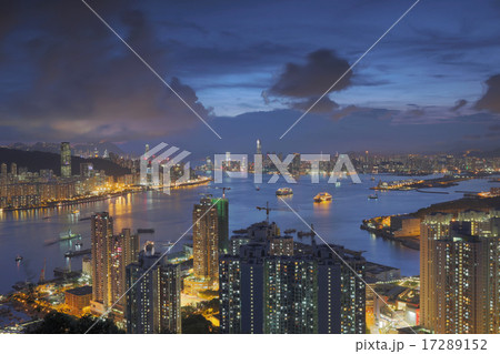 Devil s Peak view hong kong night 17289152