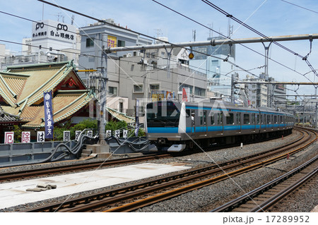 京浜東北線　E233系　北行き　御徒町駅 17289952