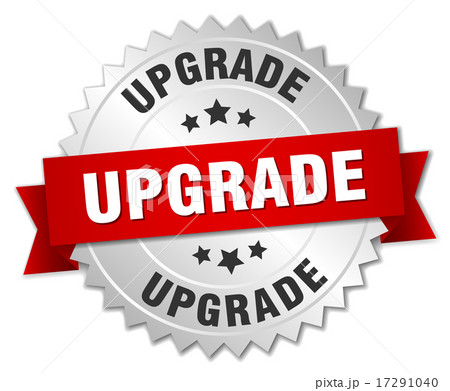 upgrade 3d silver badge with red ribbon 17291040