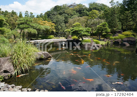 国宝「姫路城」に隣接する日本庭園「好古園」 国宝「姫路城」に隣接する日本庭園「好古園」 17292404