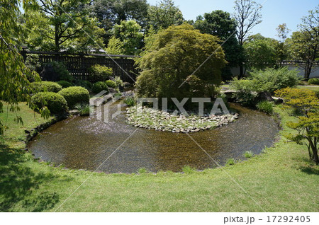 国宝「姫路城」に隣接する日本庭園「好古園」 17292405