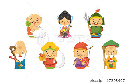 七福神のセット 17293407