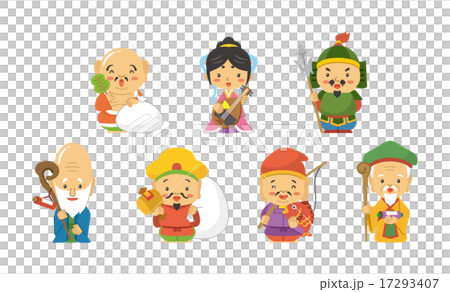 七福神のセット 17293407