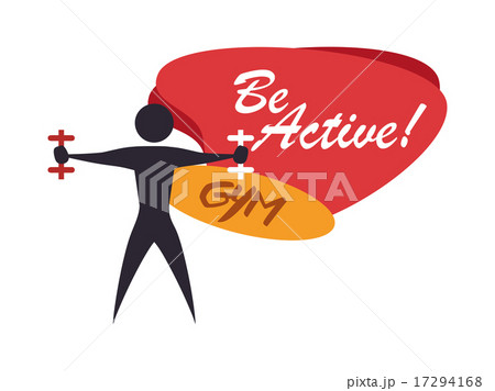 Be Active designのイラスト素材 [17294168] - PIXTA