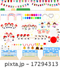 小学校の運動会アイコンセット 17294313