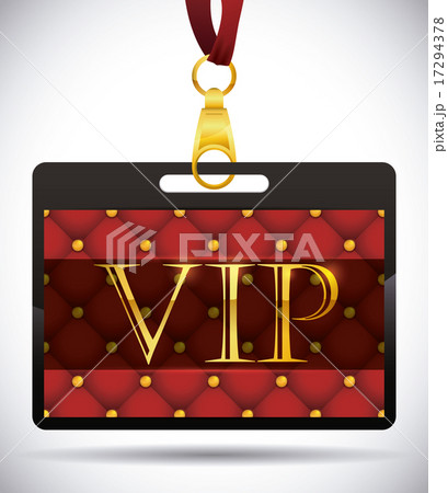 VIP card design. 17294378