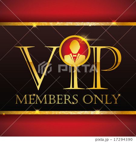 VIP card design. 17294390
