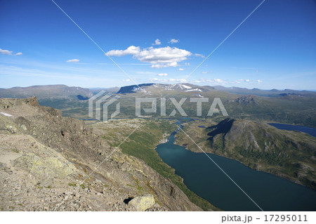 Besseggen Ridge in Jotunheimen Park, Norway Besseggen Ridge in Jotunheimen Park, Norway 17295011
