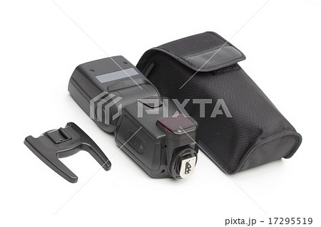 camera flash on the white background 17295519