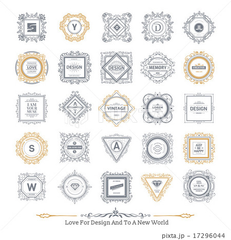 Logos set 17296044