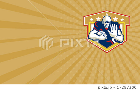 Business card American Football Running Back Business card American Football Running Back 17297300