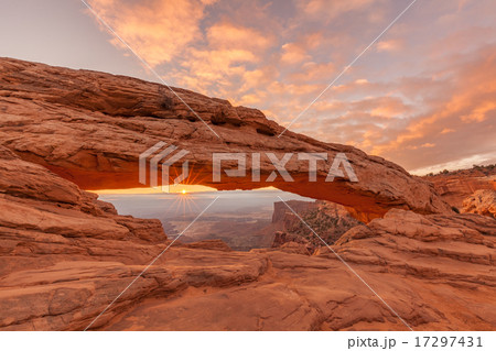 Sunrise at Mesa Arch 17297431