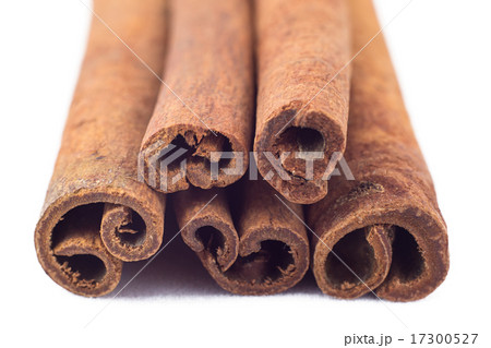 Image of cinnamon sticks, macro shot Image of cinnamon sticks, macro shot 17300527