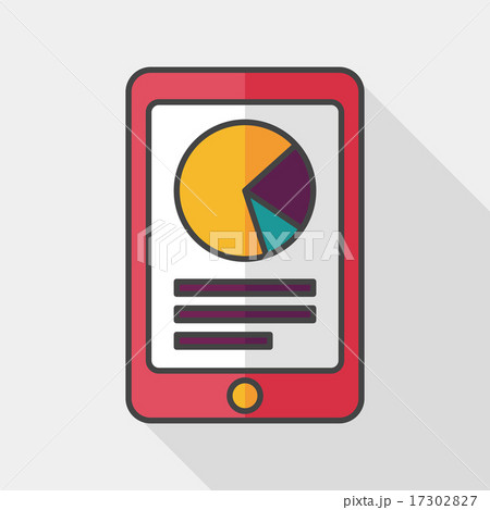 business chart flat icon with long shadow,eps10 business chart flat icon with long shadow,eps10 17302827