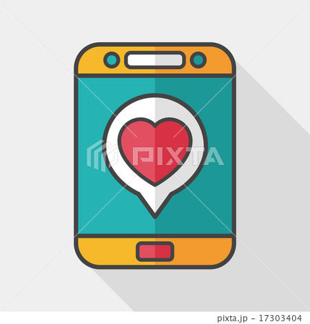 phone flat icon with long shadow,eps10 phone flat icon with long shadow,eps10 17303404