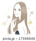 美しい髪の女性 17306646