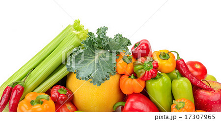 Assortment fresh fruit and vegetables 17307965