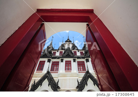 Loha Prasat Metal Palace Temple, Bangkok Thailand 17308645