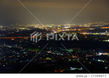 長野(善光寺平)の夜景 長野(善光寺平)の夜景 17309877
