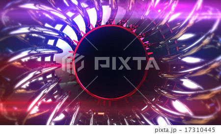 トランスフォーマー風メタルサークル背景 トランスフォーマー風メタルサークル背景 17310445