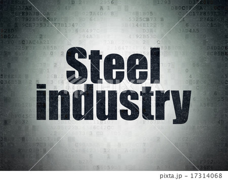 Manufacuring concept: Steel Industry on Digital Paper background Manufacuring concept: Steel Industry on Digital Paper background 17314068