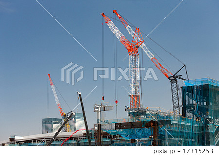 再開発中の豊洲地区　 17315253