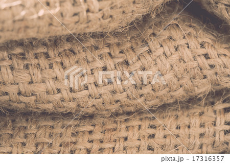 texture of old crumpled burlap 17316357