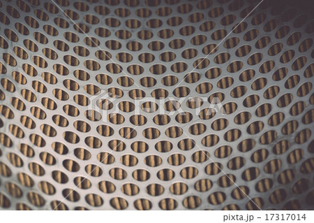 Metal grid of car air filter for background Metal grid of car air filter for background 17317014