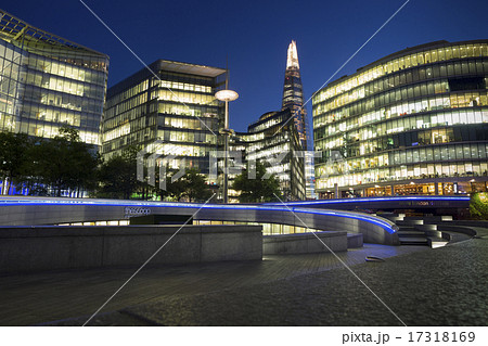 The London Riverside area and city hall. The London Riverside area and city hall. 17318169