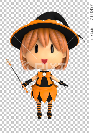 ハロウィンの魔法少女 ハロウィンの魔法少女 17318457