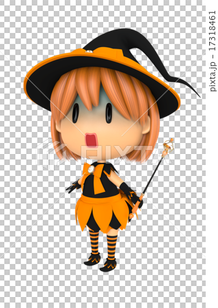 Magical girl of Halloween 17318461