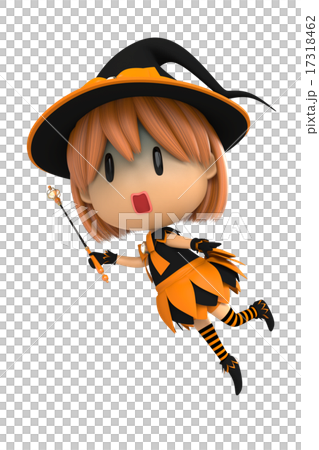 ハロウィンの魔法少女 ハロウィンの魔法少女 17318462