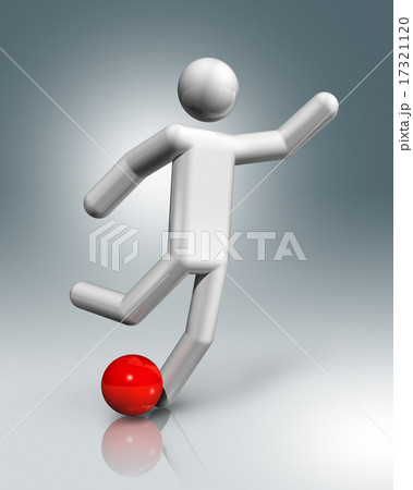 Football, soccer 3D symbol, Olympic sports Football, soccer 3D symbol, Olympic sports 17321120