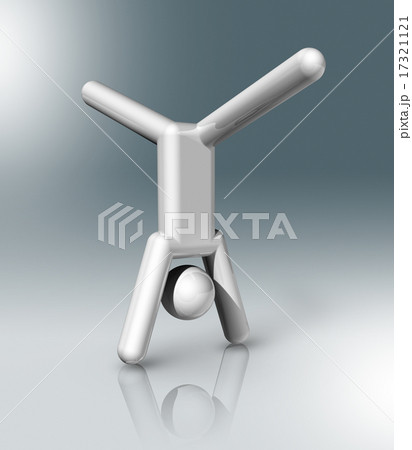 Gymnastics Artistic 3D symbol, Olympic sports Gymnastics Artistic 3D symbol, Olympic sports 17321121