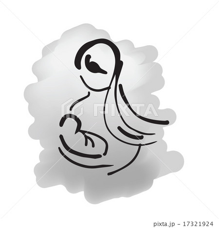 Mom and baby breast feeding 1 17321924