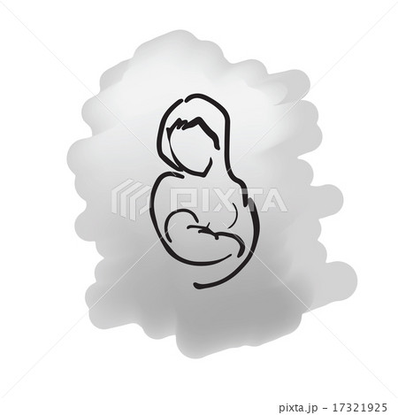 Mom and baby breast feeding 2 Mom and baby breast feeding 2 17321925