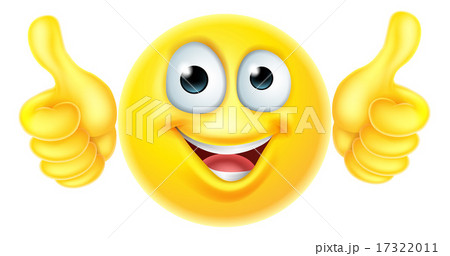 Thumbs Up Emoticon Emojiのイラスト素材