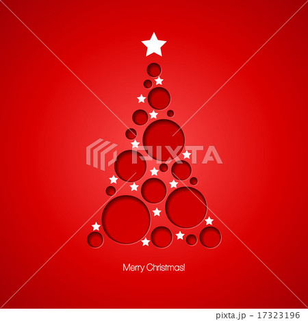 Christmas card with Christmas tree. Vector illustration Christmas card with Christmas tree. Vector illustration 17323196