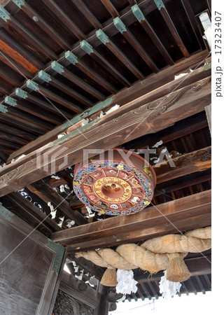 大阪天満宮十二支方位盤 17323407