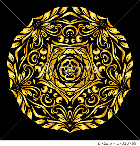 Pattern gold Pattern gold 17323769