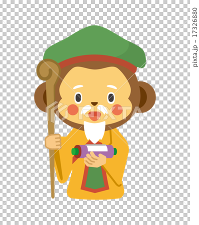 寿老人（猿） 17326880