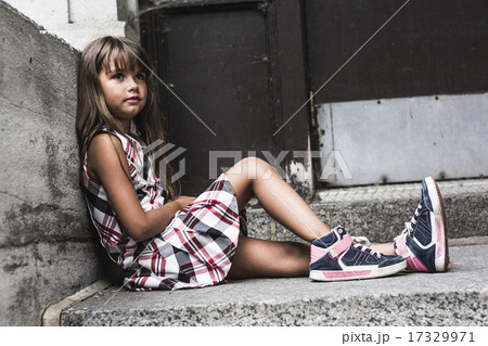 eight years old school girl eight years old school girl 17329971