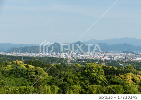 駿河湾沼津サービスエリアから望む沼津市 駿河湾沼津サービスエリアから望む沼津市 17330345