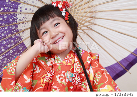 3歳女の子の七五三 17333945