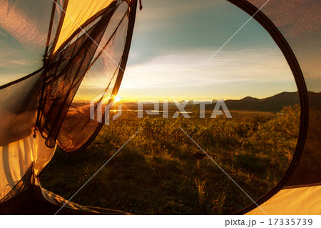 Tent in mountains Tent in mountains 17335739