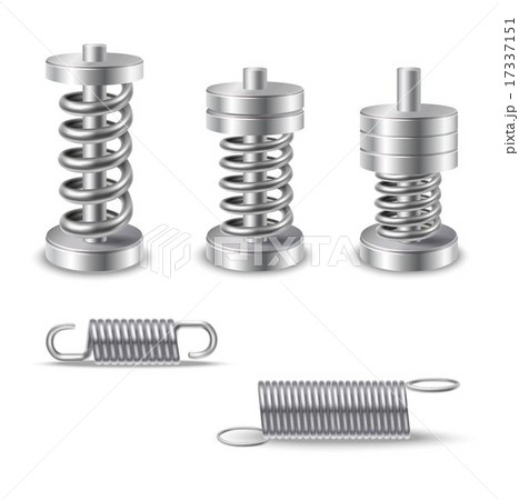Realistic Metal Springs Devices 17337151