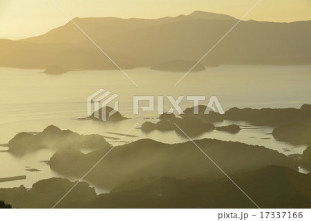 【長崎県】九十九島の夕景 17337166