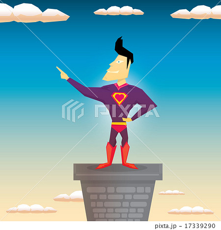 super hero. vector illustration 17339290
